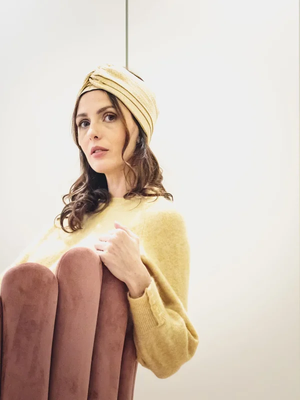 Turban Jaune Clair
