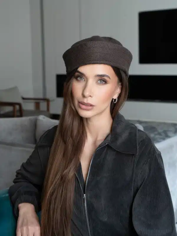 Béret Kate Marron